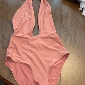 Mauve one piece